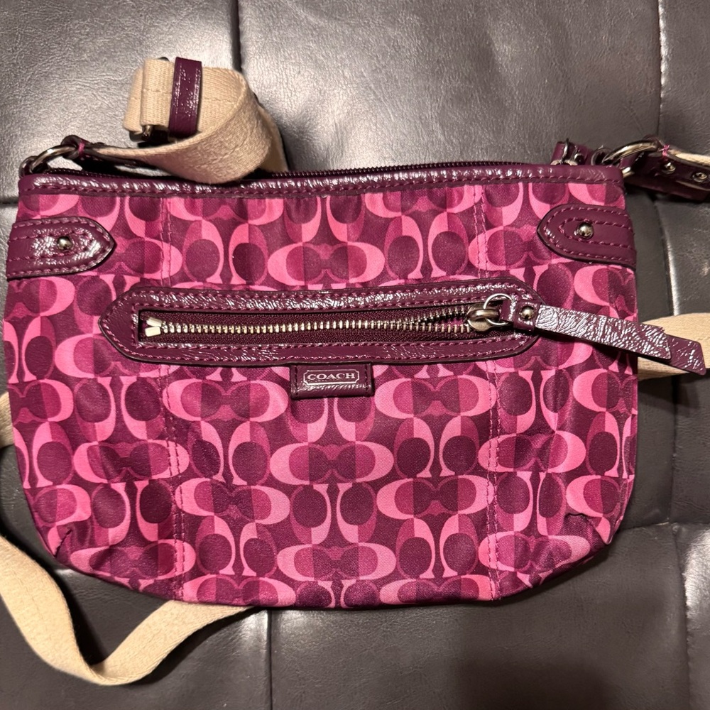Coach Pink Crossbody Bag